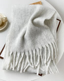 Longline Knitted Shawl Scarf