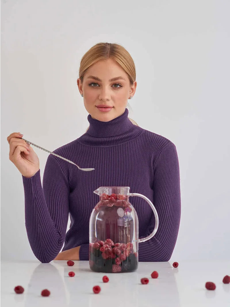Knitted Basic Turtleneck Sweaters