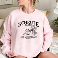 Schrute Farms Long Sleeve Pullover Sweatshirt
