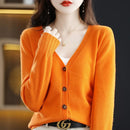 Wool Knitted Causal Cardigan