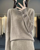Seamless Merino Wool Turtleneck Sweater