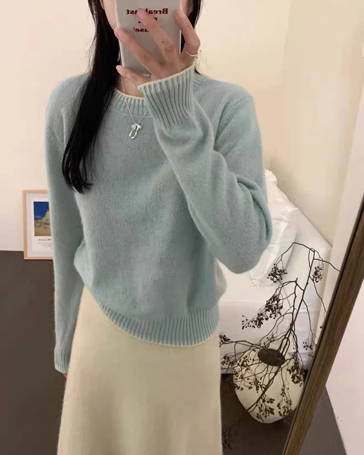 Heavyweight Cashmere Crewneck Pullover