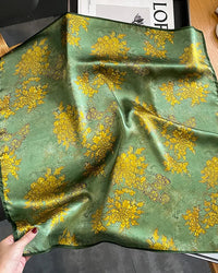 New Women's Silk Printed Scarf