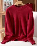 Mink Cashmere Crewneck Sweater