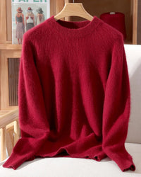 Mink Cashmere Crewneck Sweater