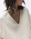 Cotton Oversized V-Neck Tee