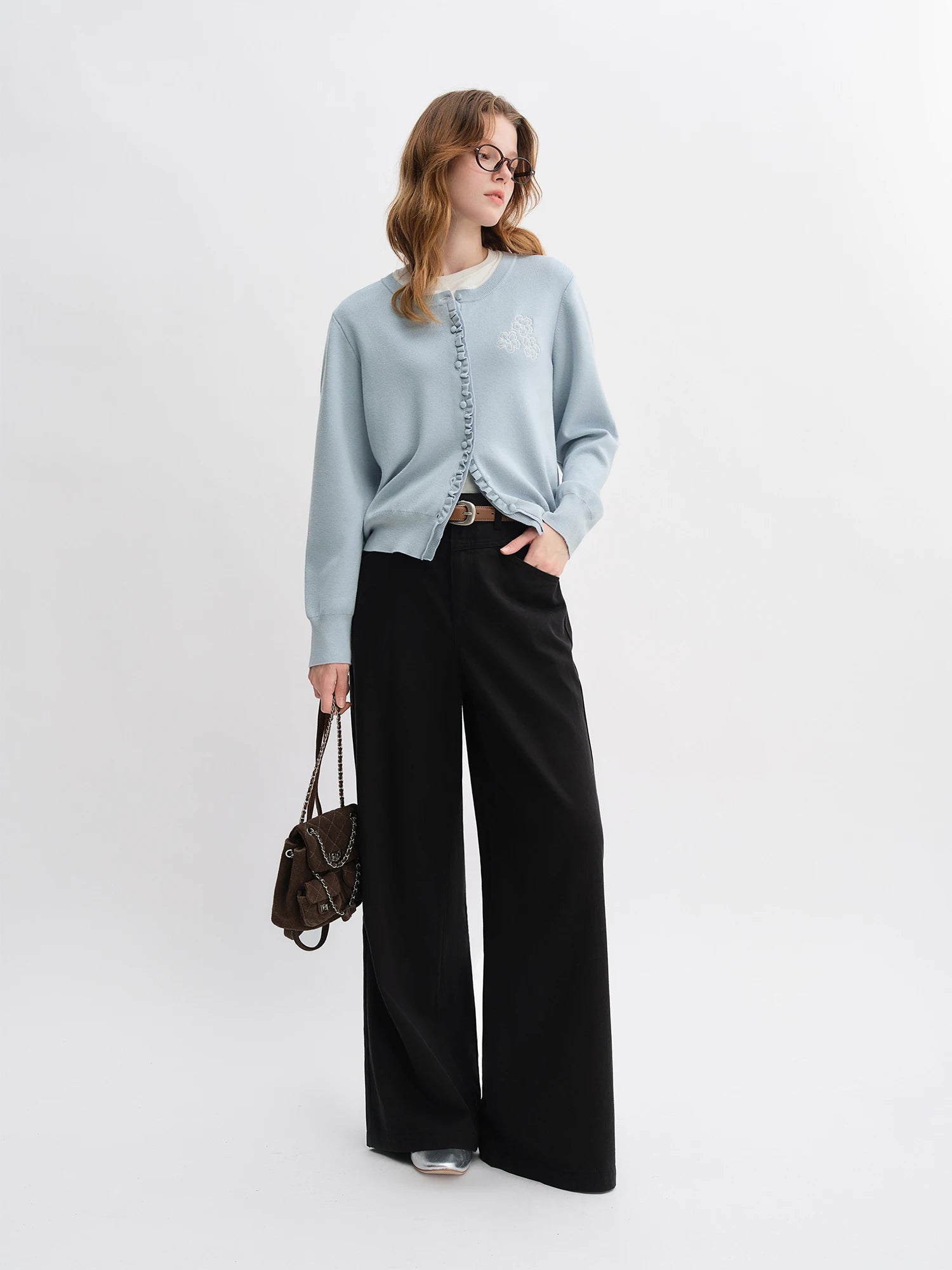 Multi-Color Straight Jeans