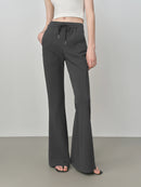 Retro Slim Fit Flared Pants