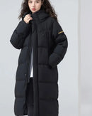 Longline Hooded Duck Down Coat