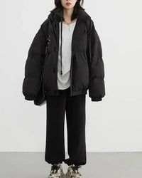 High-Waist Double-Sided Fleece Pants