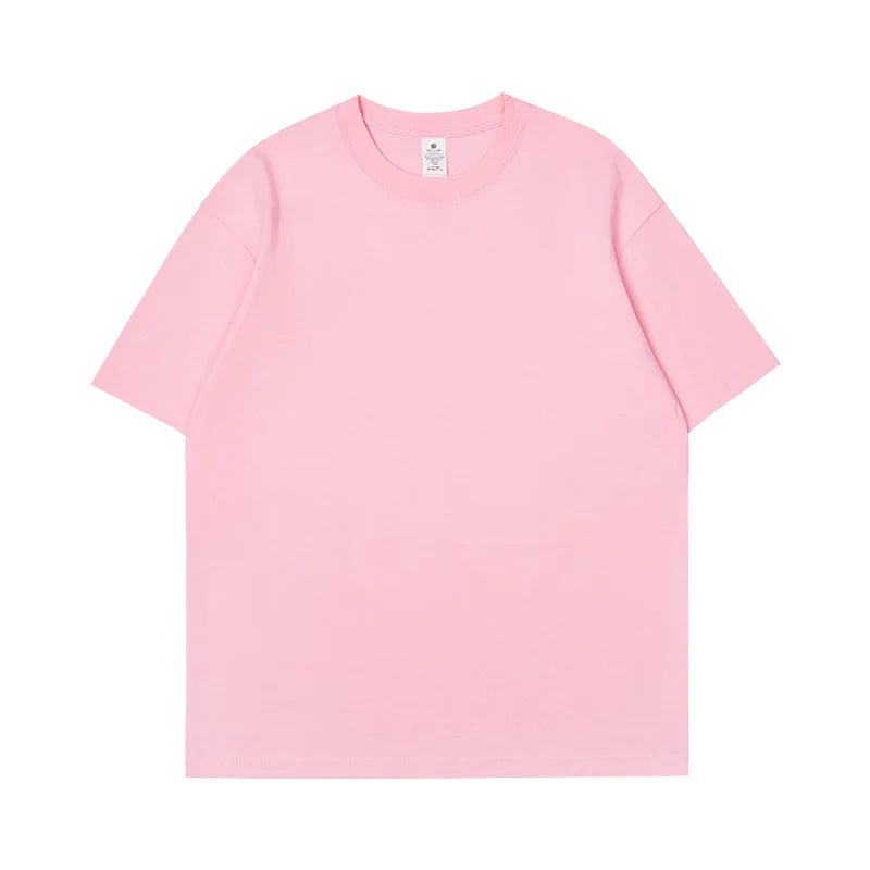 Classic Solid Cotton T-shirt