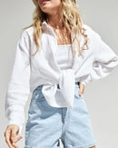 Pure Cotton Loose Crepe Shirts