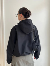 Vintage Hooded WindbreakerJacket