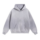 Oversized Warm Paint Distressed Hoodies