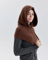 Women's Knit Balaclava Scarf Hat