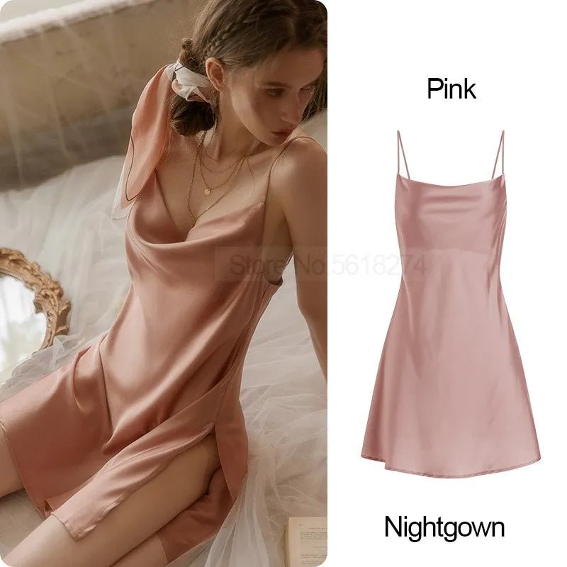 Sexy Satin Night Dress