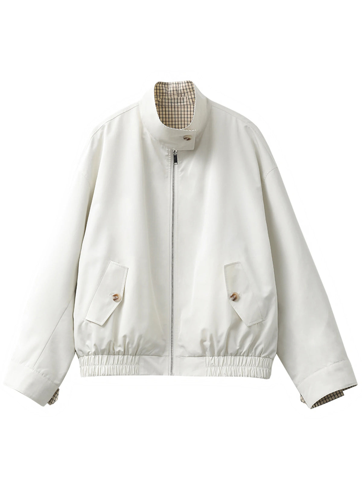 Reversible Stand Collar Jacket