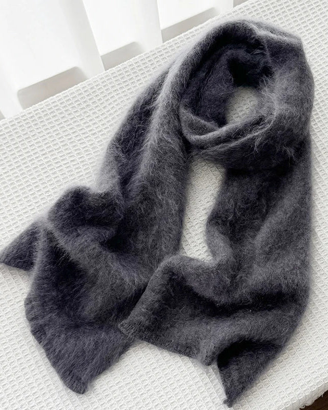 Soft Cashmere Knit Scarf