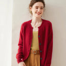Cashmere Knitted Cardigan