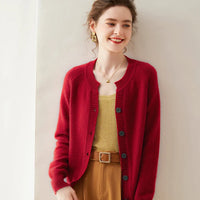 Cashmere Knitted Cardigan