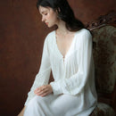 Cotton Loose V-Neck Nightdress