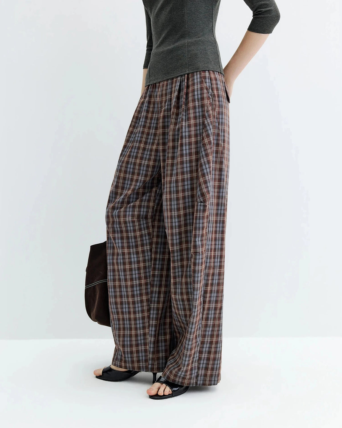 Quiet Ease Wide Leg Trousers