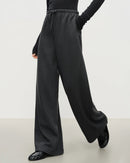 Loose-Fitting Straight-Leg Versatile Knit Casual Pants