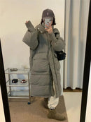Oversized Long Parka Jacket with A Hood