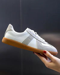 Bow Leather Flat