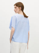 Textured Bell Sleeve  Top