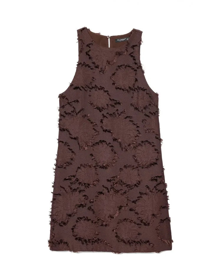 Sleeveless Side Zipper Backless Slim Sheath Midi Dress