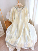 Oversized Short Sleeve Cotton Nightgown