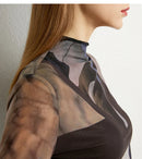 Mesh Printing Slim Tops