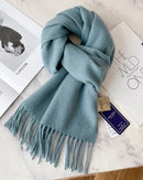 Fringed Wool Scarf