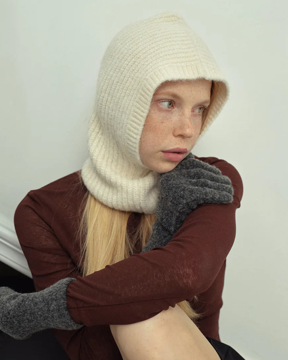 Women'S Soft Knit Winter Balaclava