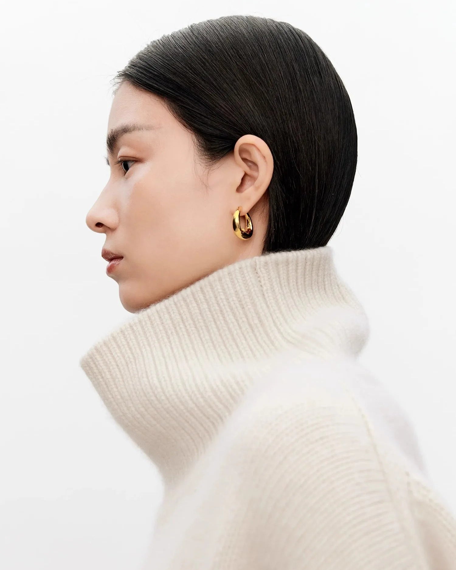 Oversized Cashmere Turtleneck Sweater