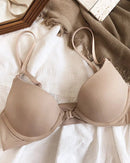 Seamless Sexy Front-Closure Push-Up Bra