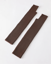Wool Blend Knit Long Arm Warmers