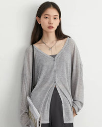 Lightweight V-Neck Cardigan