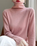 Knitted Wool Turtleneck Sweater