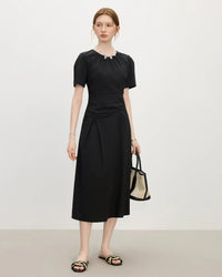 Temperament Waist A-line Dress for Summer