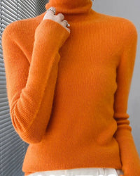 Cashmere Turtleneck Slim-Fit Pullover Sweater