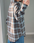 Classic Plaid Relaxed Longline Shirt