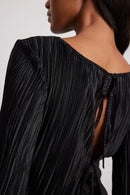 Designers' Lace-Up Long Sleeves Shirt