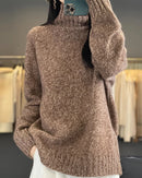 Thick Merino Wool Turtleneck Sweater