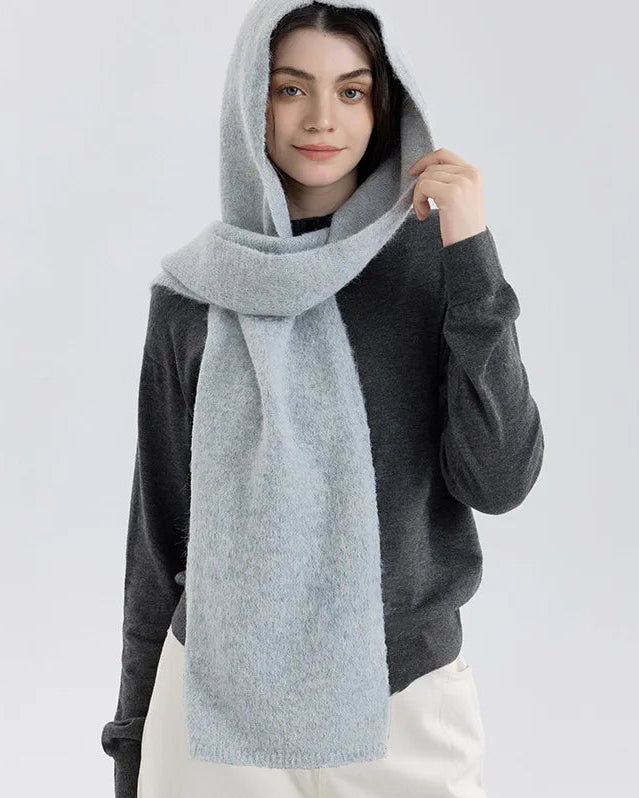 Structured Knit One-Piece Neck Warmer