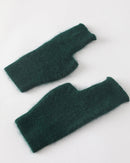 Raccoon Wool Fingerless Thumb Hole Gloves
