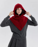 Women's Knit Balaclava Scarf Hat