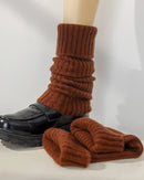 Women's Cashmere over-the-knee socks featuring a sculpted thigh-high silhouette, anti-slide grip, and cashmere knit, perfect for delivering poised warmth in cold office environments.