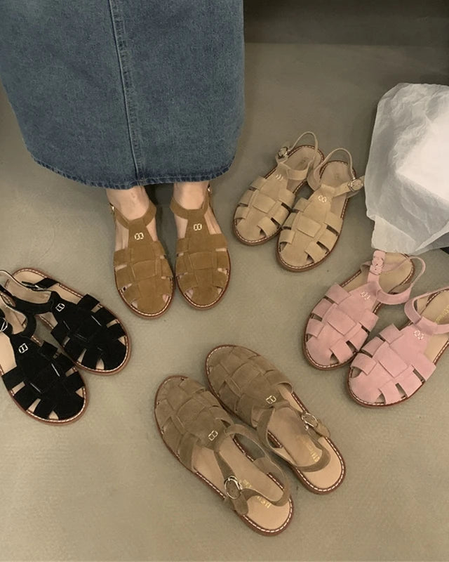 Women's Vintage Flat Sandals